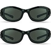 Bikershades Motorcycle Sunglasses Foam Padded PETITE Women, Girls and Boys.