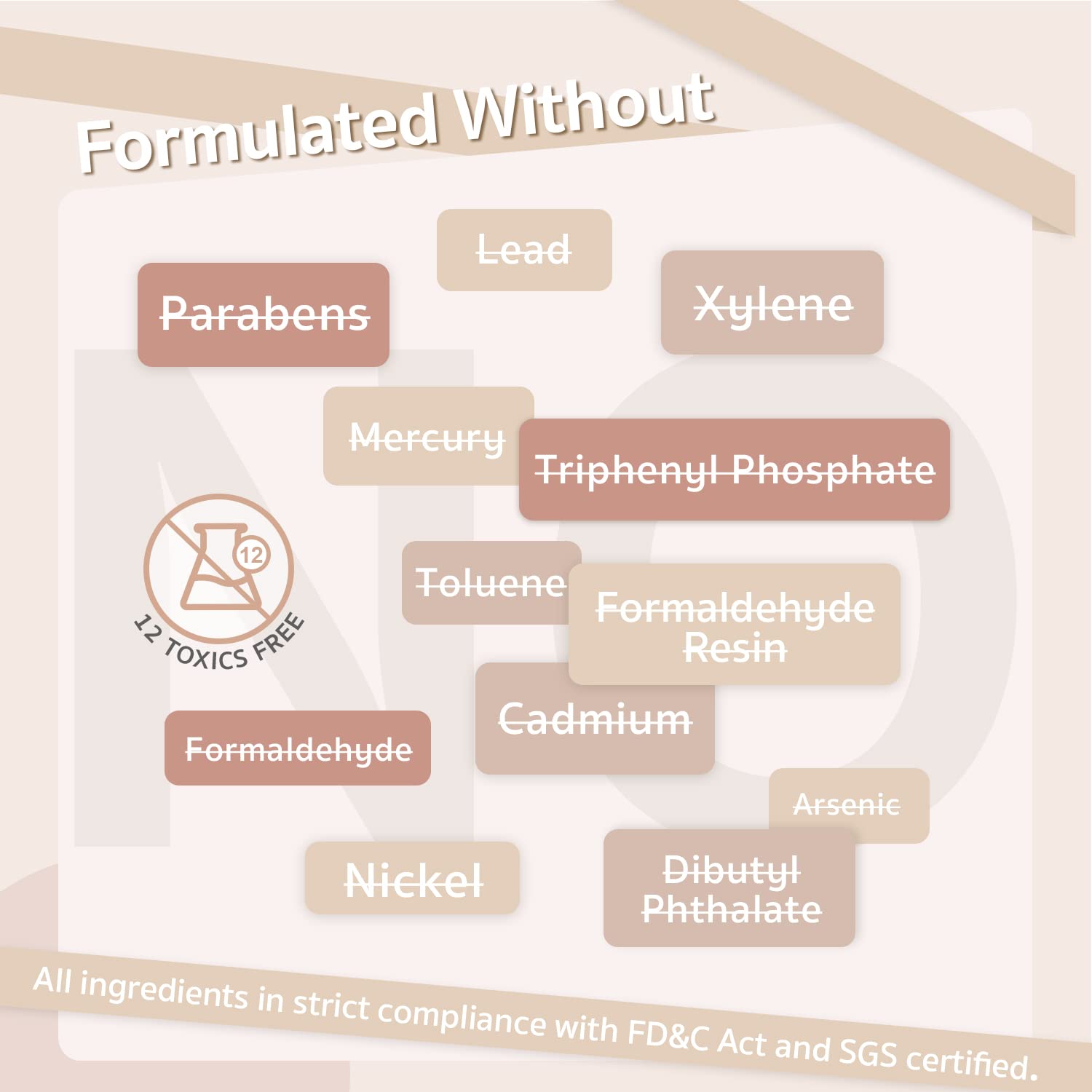 GAOY Nude Brown Gel Nail Polish, 16ml Soak Off Nautral Gel Polish for Nail Art DIY Manicure at Home, UV Light Cure Color 1505 - Image 7