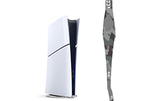 PONIWA Dust Cover Net for PS5/for PS5 Slim Console,Heatsink Barrier Pets Hair Anti-dust Cover Dustproof for Playstation 5 Optical Drive/Digital Version Game Console Accessories (camouflage, For PS5 Slim)