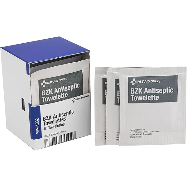 Wipe Clean　Work Books 10冊セット Amazon.com: First Aid Only, Inc FAE4002 Antiseptic Cleansing