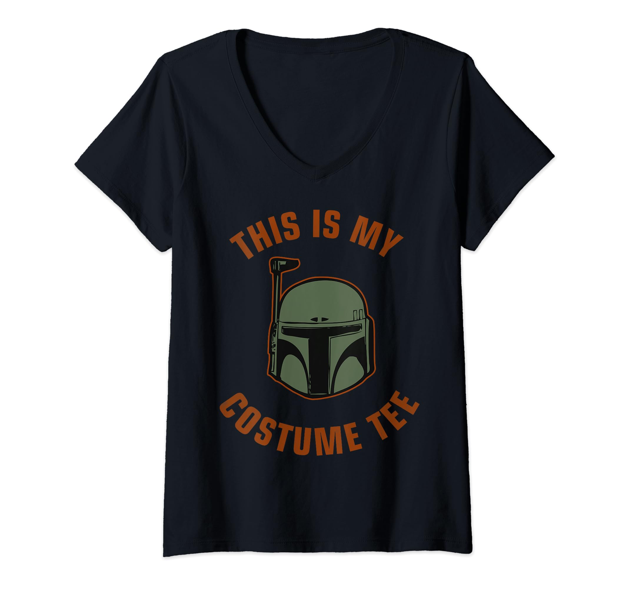 Star Wars Boba Fett Costume V-Neck T-Shirt