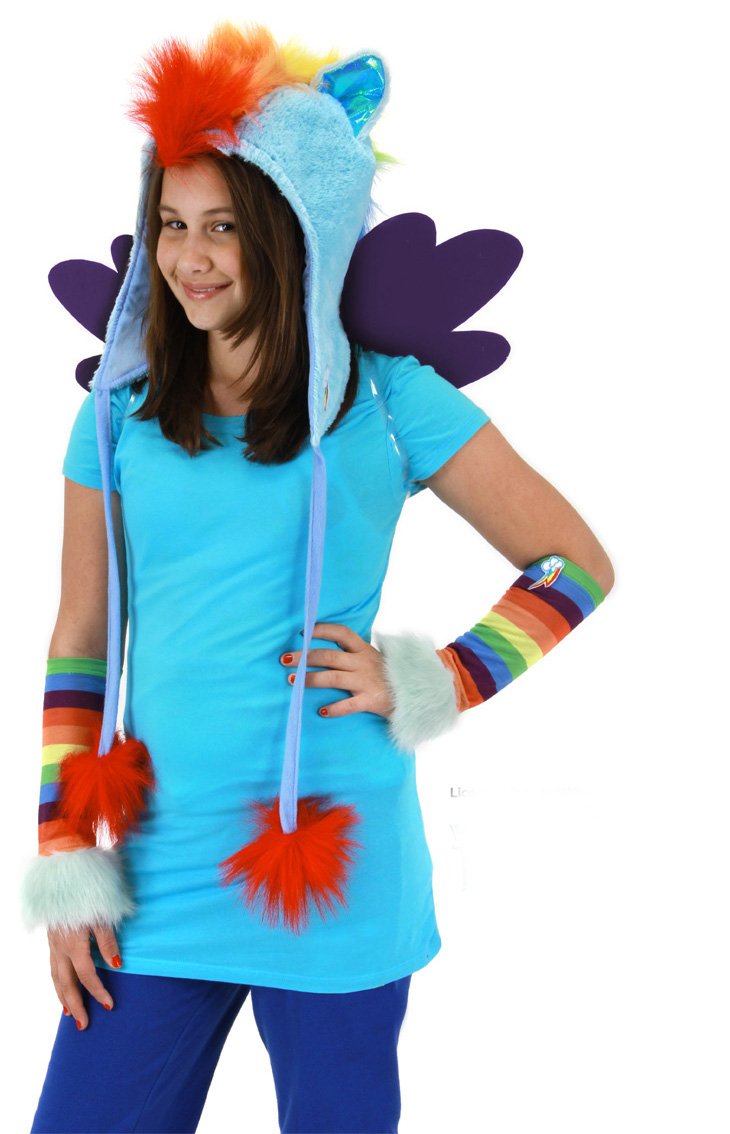 Elope My Little Pony Rainbow Dash Costume Glovettes
