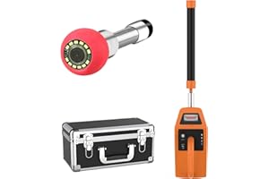 Anysun 512hz Pipe Locator Receiver and Sonde Transmitter for Sewer Drain Camera Locators Tool Kit for Plumbing and Septic Location, Only Suitable for Anysun HBUDS IHBUDS Aukfa Pranite Okk Sewer Camera