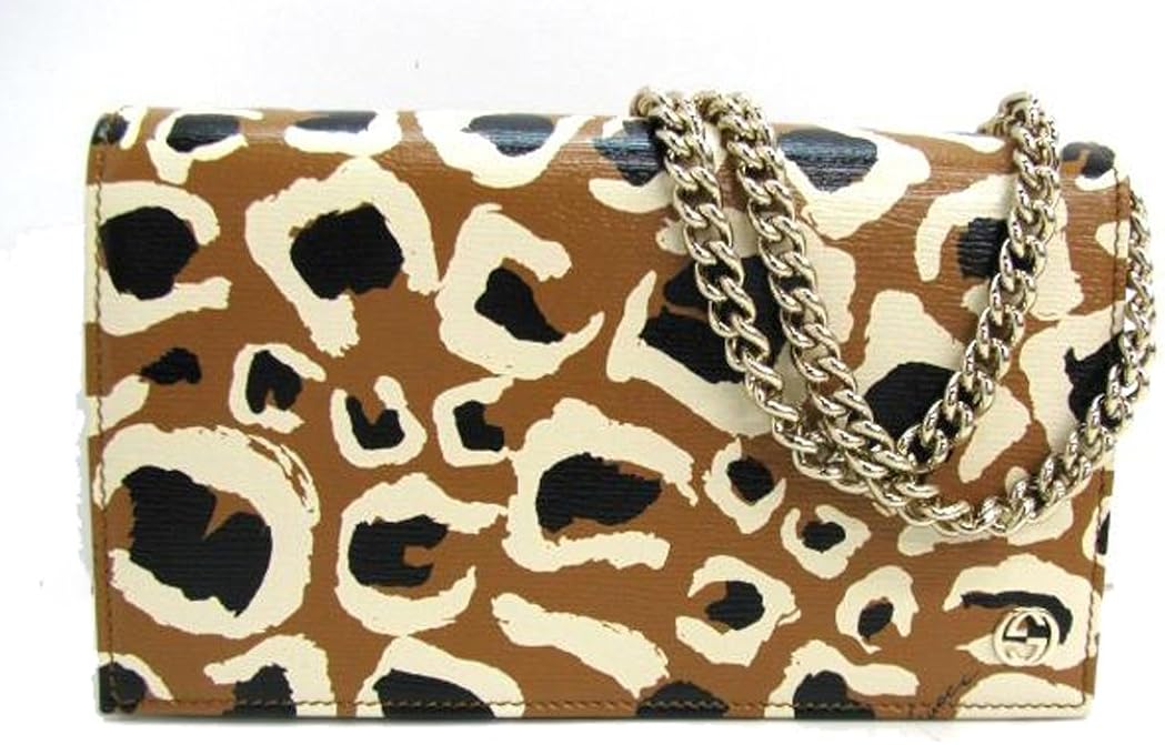 gucci leopard purse
