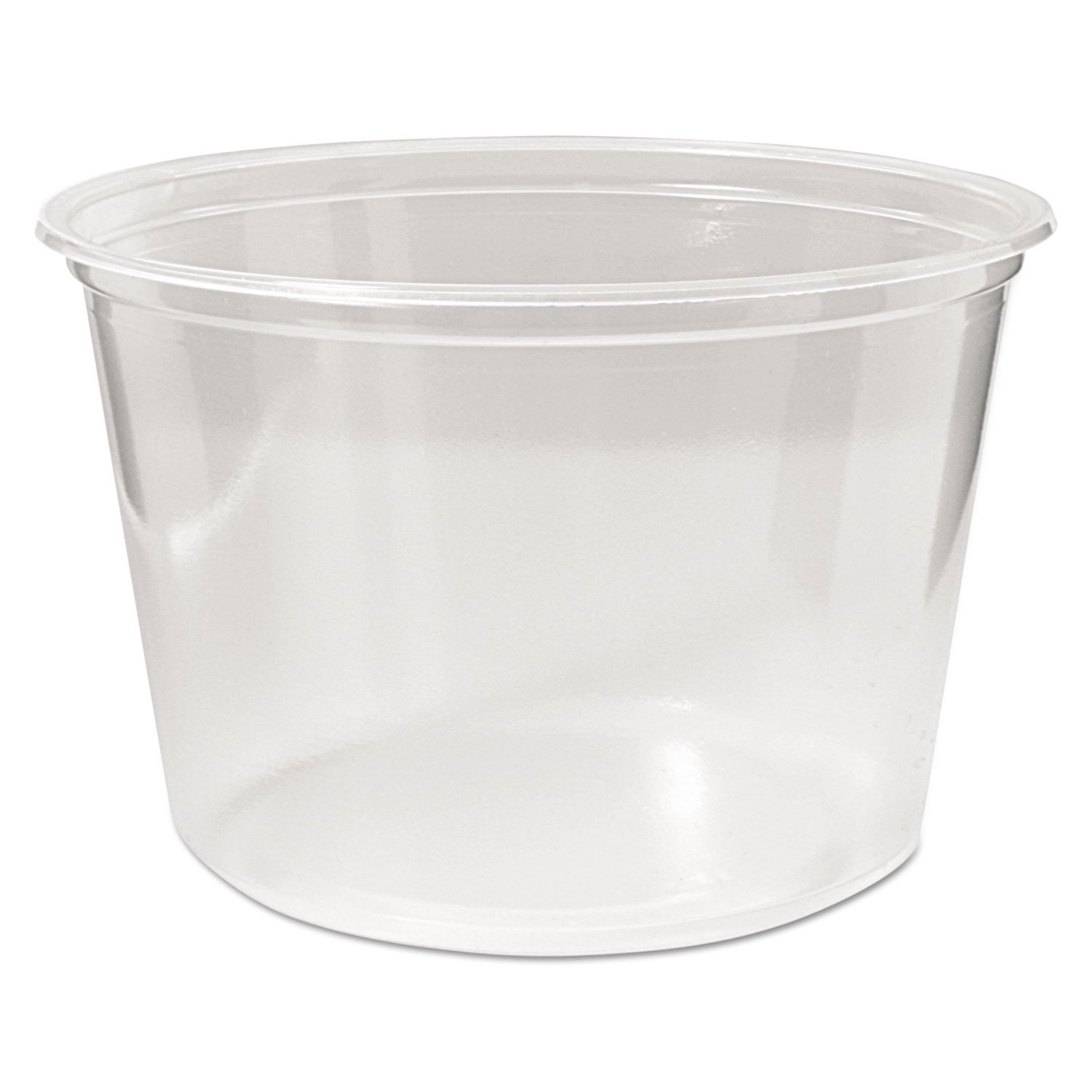 Fabri-Kal Fabpk16sc Microwavable Deli Containers 16 Oz Clear 500/Carton