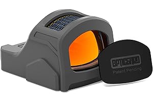 OpticGard Scope Cover Compatible with Holosun 507C 407C Protect Your Optic While in Action from Stray Casing and Drops Easy Snap On Includes a Detachable Lens Cover for Protection