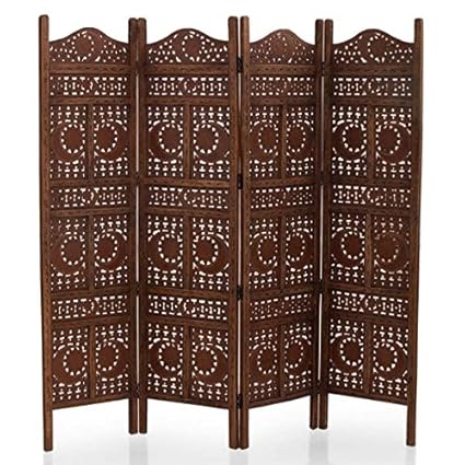 Crafts A To Z Wooden Partitions Wood Room Divider Partitions For Living Room 3 Panels Room