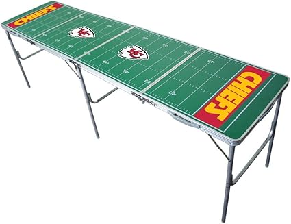 Amazon Com Nfl Tailgate Table Nfl Team Kansas City Chiefs
