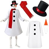 Maiteenly Christmas 12 ft Skeleton Costume Outfits Accessories | Giant 12 Foot Skeleton Costume Set, Outdoor Yard Garden Lawn, Christmas Decor Clothes for Outdoor Yard Holiday Decor