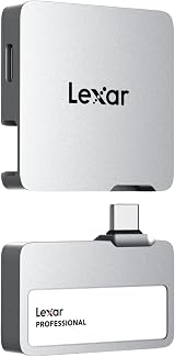 Lexar Professional Go Portable SSD Hub 2TB USB 3.2 Gen 2 IP65 ProRes