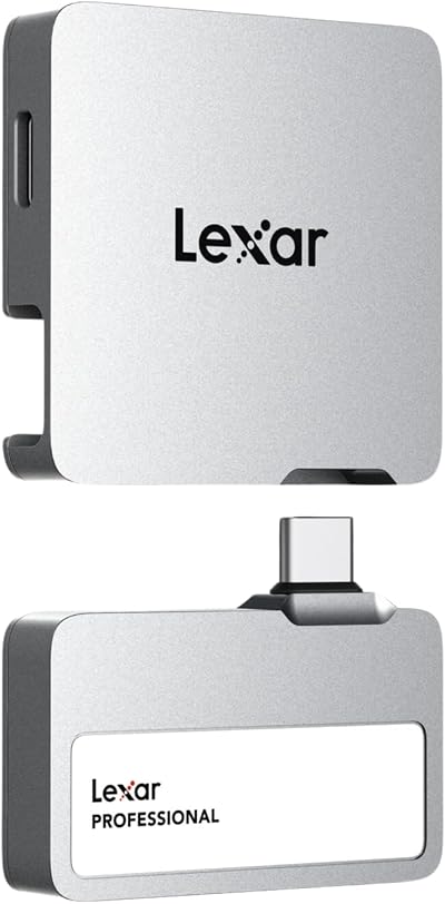 Lexar Professional Go Portable SSD Hub 2TB USB 3.2 Gen 2 IP65 ProRes