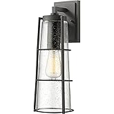 Z-Lite 1 Light Outdoor Wall Sconce 591B-BK