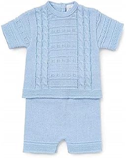 Baby Boys Spanish Traditional Romper Shirt Shorts Outfit Set Romany 6-12 Months