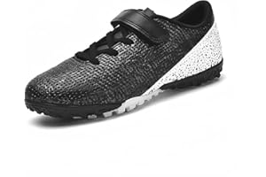 tevzolpa Soccer Cleats for Kids Turf Soccer Shoes Indoor Boys Girls Football Shoes Youth TF AG Artificial Ground Trainning Athletic Sneakers Outdoor