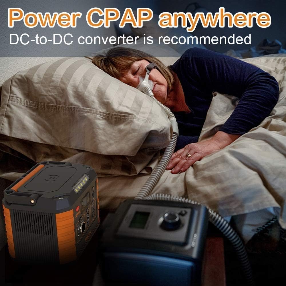 BALDR Portable Power Station 330W, Portable Solar Generators for home use, CPAP Backup Battery with QC3.0&TypeC SOS Flashlight and Wireless Charger for Outdoor Camping Travel Emergency : Electronics