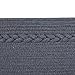 Large Storage Woven Basket, Decorative Basket for Toys, Blankets, Laundry, Towel, Magazine, Baby Nursery Basket by Braided Crown (Gray)