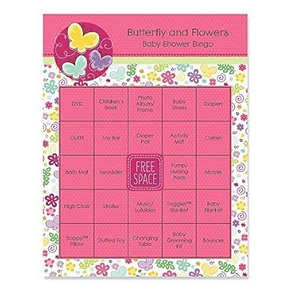 Baby Shower Bingo Game 48 Total Cards Darice Pack Of 2 Toys Games Card Games Kiririgardenhotel Com
