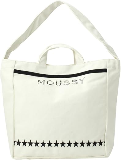 Amazon マウジー Moussy ショルダーバッグ 2way ワンショルダーバッグ 星柄 M Na Moussy マウジー ショルダーバッグ