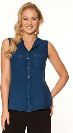 women's denim tops uk