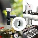 HLIWS 8 Pcs G1 BSP Drain Cap Blank Cap with Gasket Female Threaded view 6