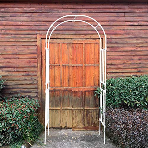 AAQQ Rosenbogen, Gartenwachstumsunterstützung, Metallgitter, Wetterfest, Gartenlaube, Geeignet für Orte Wie Innenhöfe…