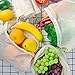 Reusable Produce Bags, Organic Cotton Mesh Bags for Grocery Shopping and Storage with Tare Weight on Tags, Double-Stitched Seams, Machine Washable, Biodegradable, Eco-Friendly, Set of 3 Medium
