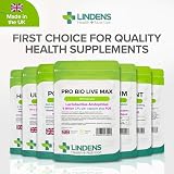 Lindens Pro Bio Live Max 6 Billion CFU Capsules 100 Vegan UK Made view 3