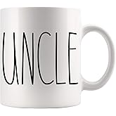 IRIDESCENT Uncle Mug Gifts for Christmas, Birthday, Mother's Day/Father's Day - Family Coffee Mug for The Best Uncle Ever - 11oz