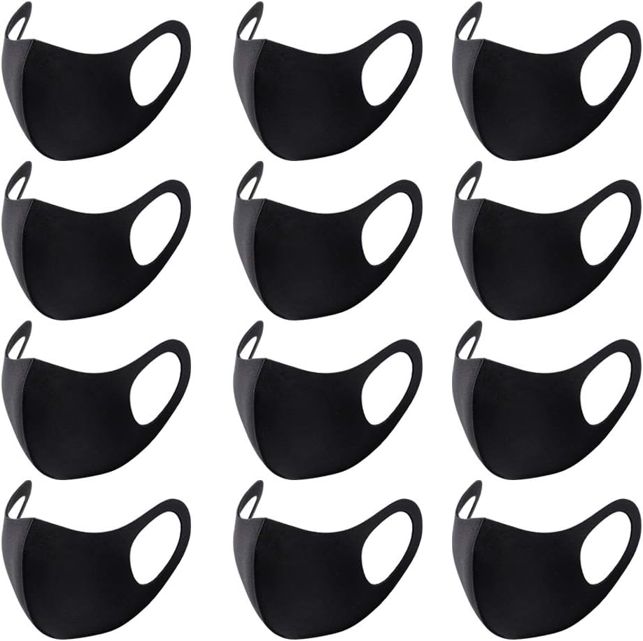 Disposable 𝐌𝐀𝐒𝐊 Valve Replacement Filter Activated Carbon Filter Fashion Protective 𝐌𝐀𝐒𝐊 Multi-layer protection design Pollution prevention (adult 12 pcs)