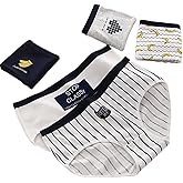 SINROYEE Cute Panties for Teen Girls Breathable Cotton Fabric Mid Rise Cartoon Women’s japanese Anime Underwear