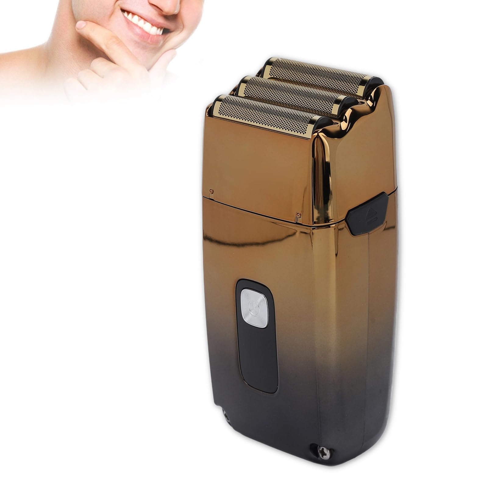 Electric Shaver Triple Blades Foil Shaver USB Rechargeable LCD Display Waterproof Electric Razor Men's Portable Travel Shaver