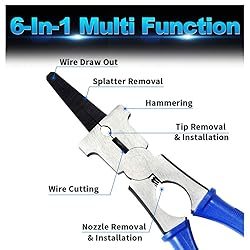 SPEEDWOX 4PCS Multi Function Mig Welding Pliers Set