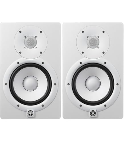 YAMAHA HS7 スタジオモニター　ペア　ホワイト Yamaha HS7 ホワイト スタジオモニタースピーカー ペア YAMAHA HS7