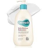 Derma B | Daily Moisture Body Lotion | Body Cream for Dry Skin | Long-Lasting Body Moisturizer for Sensitive Skin | 13.5 fl oz (400ml)