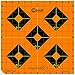 Caldwell Orange Peel 12 Inch Sight-In Targets, 5 Pack