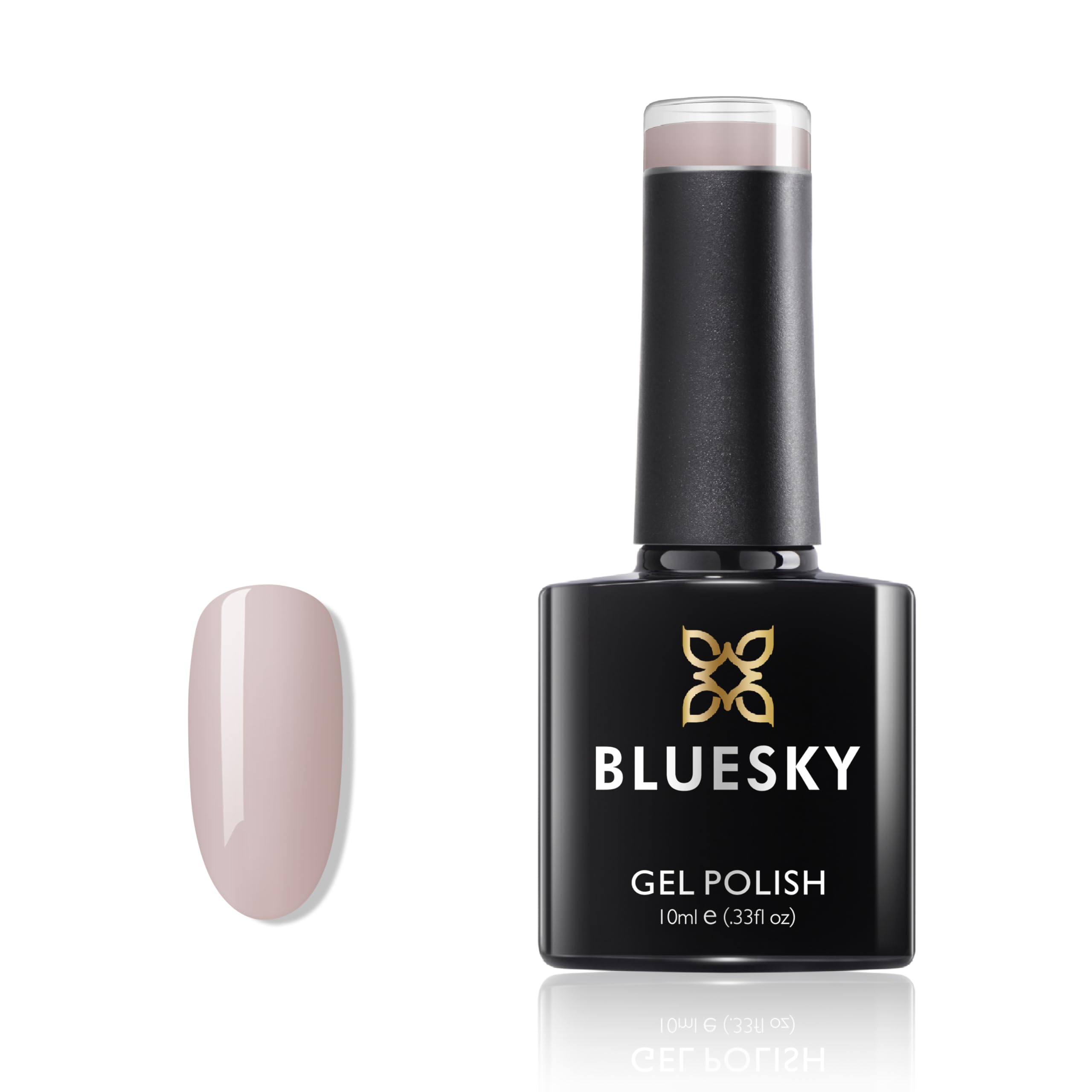 Bluesky Nude Sunday ND19 Gel Polish, Pink Pastel, Pale Nude, 10 ml