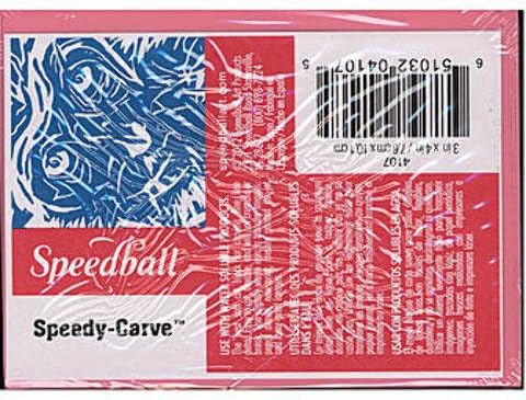 Speedball Speedy-Carve Block Bulk-3"X4"