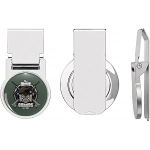 Irish Guards Premium Stainless Steel Money Clip for Men - Slim Front Pocket Wallet