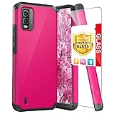 TJS Compatible with Nokia C210 Case, with Tempered