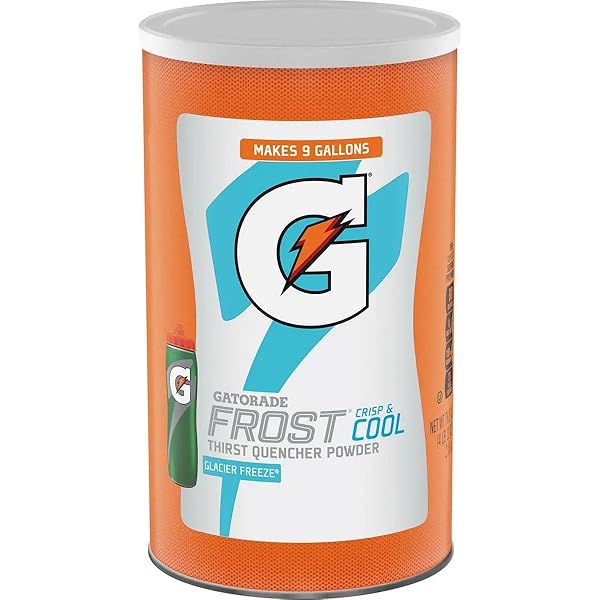 GATORADE THIRST QUENCHER POWDER, FROST GLACIER FREEZE, 76.5 OUNCE