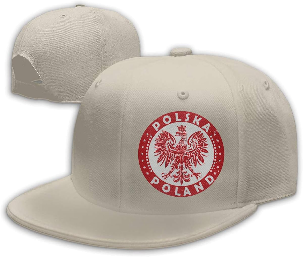 Polska Poland Eagle Baseball Cap Adjustable Unisex Snapback Hat at