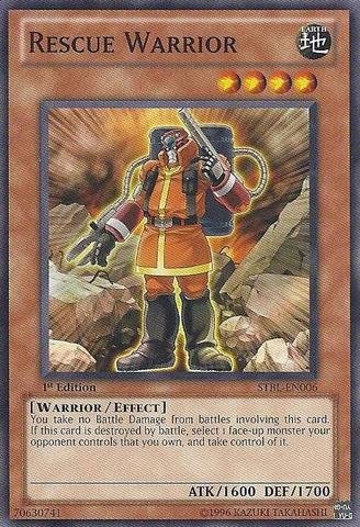Yu-Gi-Oh! - Rescue Warrior (STBL-EN006) - Starstrike Blast - 1st Edition - Common