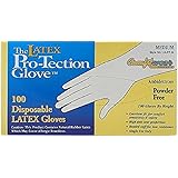 Amazon.com: Disposable Latex Gloves, Powder Free Size