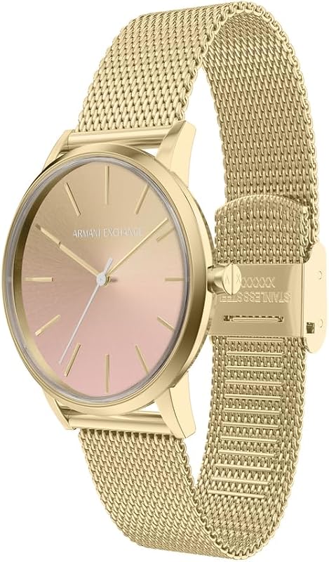 Reloj para Mujer, Movimiento de Cuarzo de Tres Agujas y Caja de 36 mm con Correa de Cuero