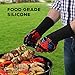 ICCKER Grill Gloves - 1112°F (600°C) Extremely Heat Resistant BBQ Gloves, 14