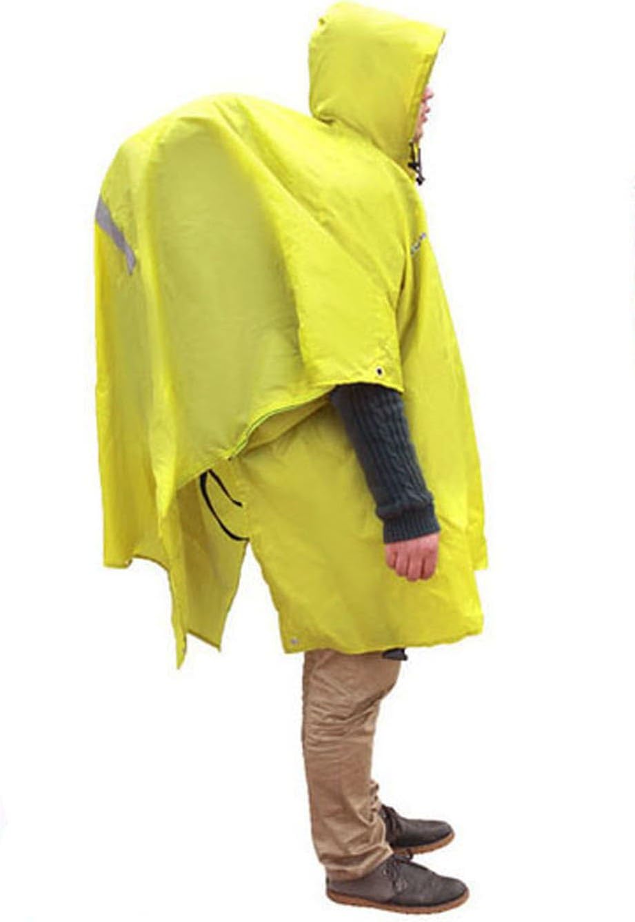Nylon 3 in 1 Multi-function Rain Poncho Backpack Cover for Outdoor Activities