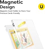 Mcbazel 35PT Magnetic Card Holder UV Protection Protective Storage Case (Box of view 2