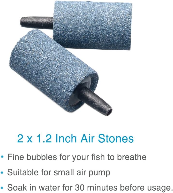 Pawfly 13 Feet Airline Tubing Standard Aquarium Air Pump Accessories with Air Stones, Check Valves, Suction Cups and Connectors : Pet Supplies