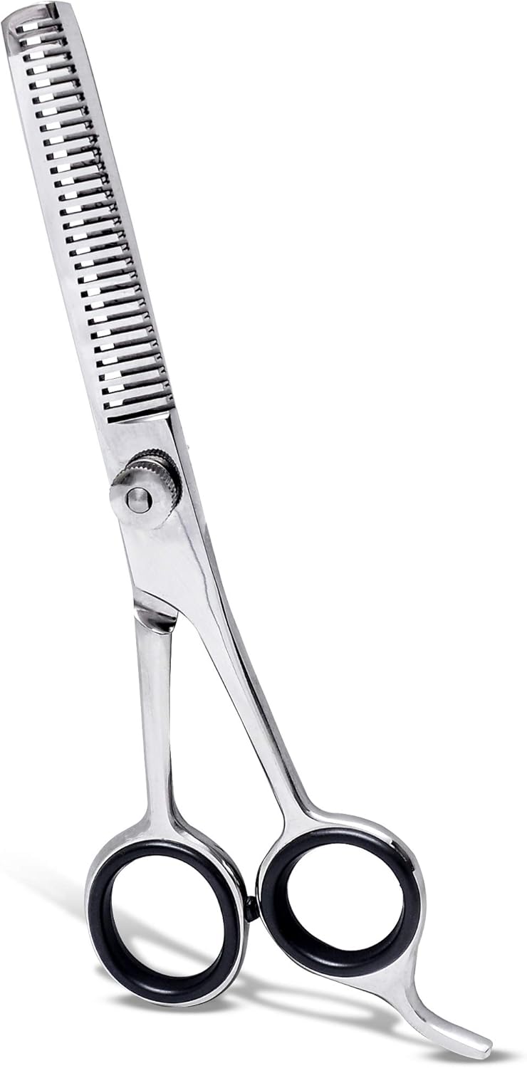 Ciseaux d'amincissement de cheveux 6,5 pouces Ciseaux de barbier pour coiffure coupe texturation Ciseaux d'amincissement de cheveux 6,5 pouces Ciseaux de barbier pour coiffure coupe texturation