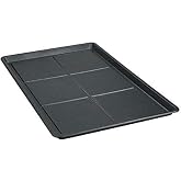 ProSelect Replacement Floor Trays - Durable Easy-to-Clean Plastic Trays for Everlasting Crates - Medium/Large, 36" x 23", Black